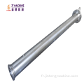 Vis d&#39;extrusion simple pour tube PVC souple